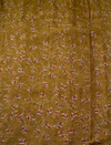 The Olive Arbour: Mustard Olive Drape with Delicate Leaf Vines & Sleek Border Trim