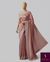 The Dusty Avani: Rosewood Mauve Saree with Intricate Scalloped Borders
