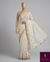 The Anwita Riva: Ivory & Gold Zari Pure Cotton Saree