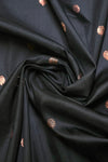 The Sovereign Contrast: Black and Red Paithani