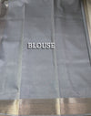 The Sterling Glint: Metallic Grey Banarasi Tissue Cotton Saree with Classic Gold Zari Border