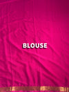 The Ananya Vilasa: Magenta Pink Crepe Silk Saree