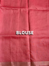 The Tanvi Vilasa: Rust Rose Handloom Cotton Saree with Antique Gold Zari