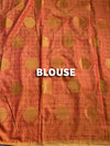The Meenakshi Vilasa: Emerald Green Patola & Bandhani Saree