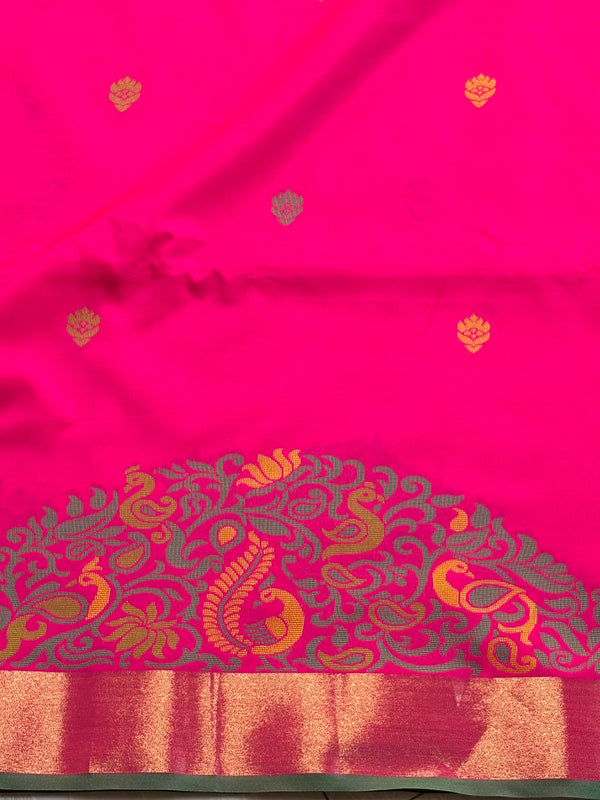 Blooms of pink, framed in green. ๐ธ๐ฟ