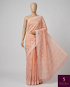 Peach perfection in breathable linen elegance π
