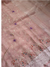 Peach perfection in breathable linen elegance π