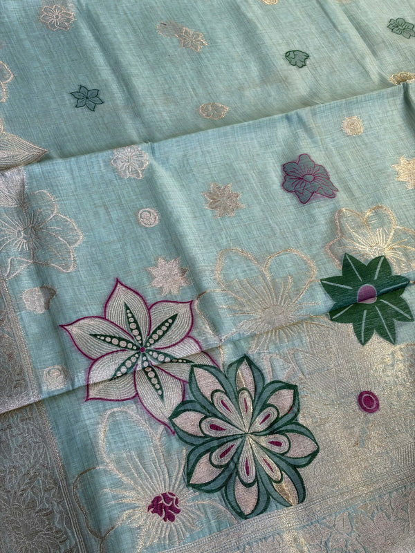 Pista green & linen: A match made in heaven.