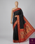 The Sovereign Contrast: Black and Red Paithani