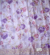 The Lavender Aahana: Pastel Violet & Rosewood Brasso Saree