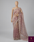 The Malini Ira: Mauve-Rose Tissue Organza Saree