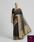 The Kaveri Vilasa: Charcoal Black Tissue Silk Saree