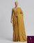 The Hamsini Riva: Mustard Yellow Patola Printed Saree