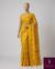 The Ananya Riva: Sunshine Yellow Printed Bandhani & Kalamkari Saree