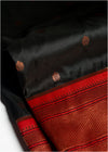 The Sovereign Contrast: Black and Red Paithani