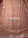 The Alvira Riva: Smokey Taupe Scalloped Embroidered Saree