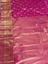 The Manorama Mayura: Magenta-Purple Kanchipuram Silk Saree