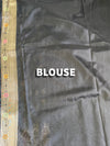 The Kaveri Vilasa: Charcoal Black Tissue Silk Saree