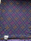The Indrani Riva: Deep Navy & Aubergine Bandhani Printed Saree