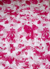 The Peony Splash: Ivory & Blush Pink Saree with Abstract Floral Prints