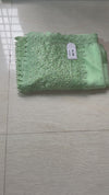 The Avani Vilasa: Mint Green Embroidered Georgette Saree