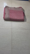 The Dusty Avani: Rosewood Mauve Saree with Intricate Scalloped Borders