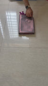 The Maya Vilasa: Gunmetal Grey & Magenta Softy Tissue Saree