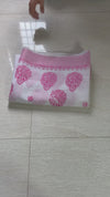 The Rohini Mayura: Pristine White & Candy Pink Cotton Saree