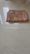 The Alvira Riva: Smokey Taupe Scalloped Embroidered Saree